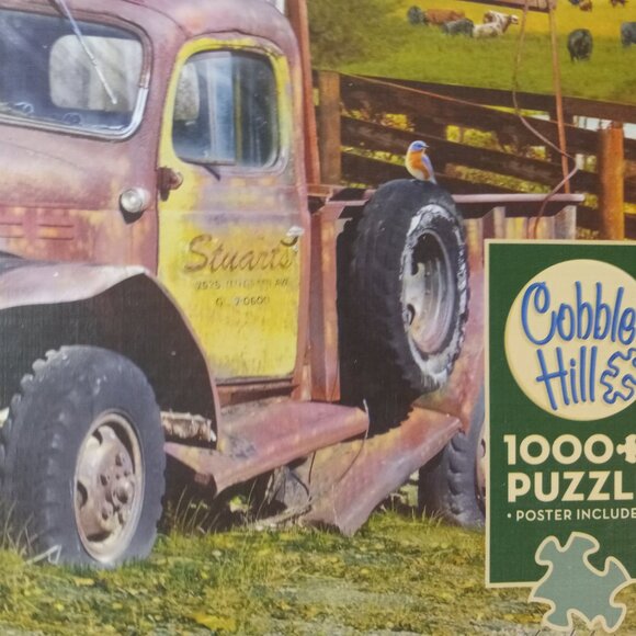 Cobble Hill Puzzle Company Summer Truck Puzzle: 1000 Pcs - Picture 5 of 7